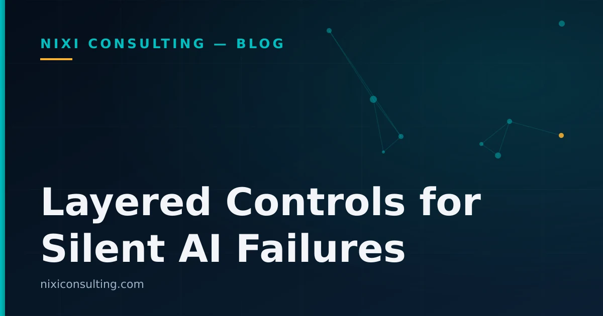 Layered hallucination controls for a finance AI pipeline